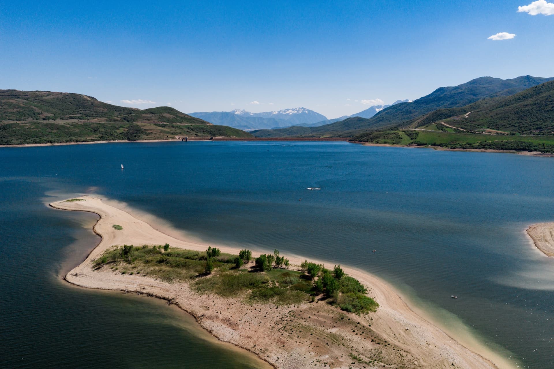 Jordanelle Reservoir near Deer Valley East Village